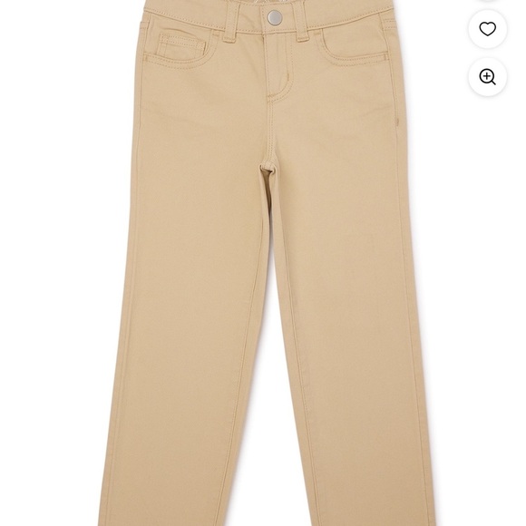 Wonder Nation Kids Casual Tan Pants - Picture 1 of 8